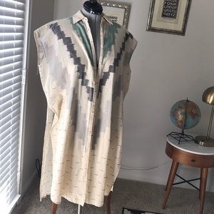 Laura Siegel woven ikat tunic